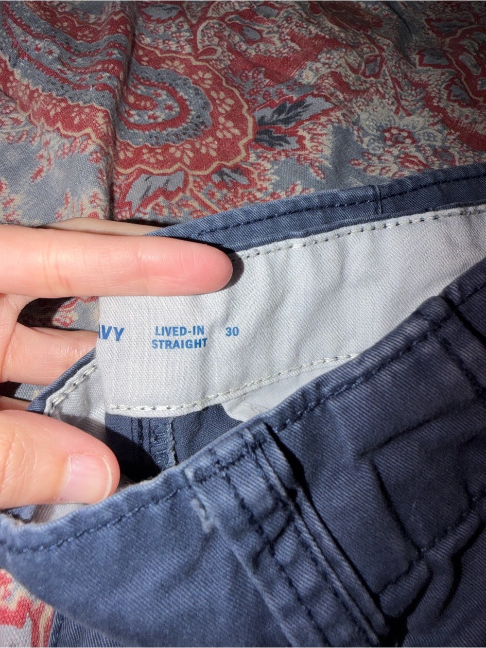 Old Navy Navy Men Shorts - Picture 2 of 2